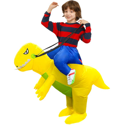 Kids Child Dinosaur Unicorn Inflatable Costume Cute Funny Clothing For Boys Girls Halloween Christmas - product image 19