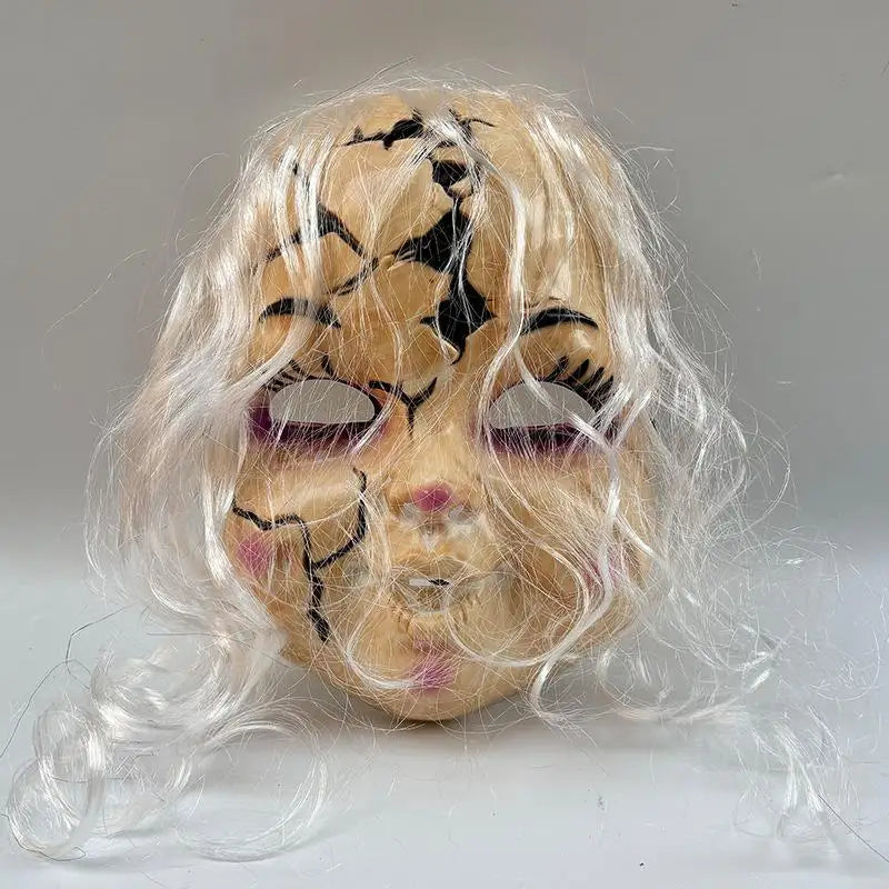 1 Pc Scary Ghost Mask Costume Props Chucky Ghost Doll Mask Halloween Full Face Helmet - View 8