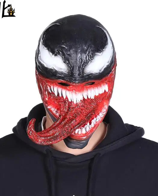 Super-herói Filme Costume Capa Horror Máscara Monstro De Halloween Prank Prop Lon - View 7