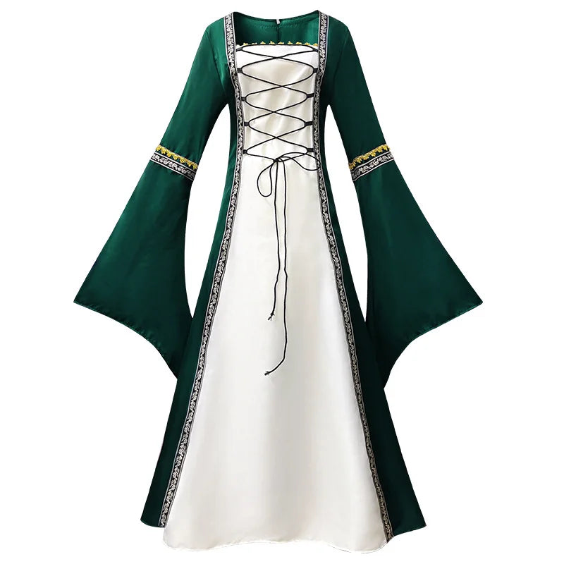 Women's Medieval Lace Full-Skirt Costume - alternate view 11