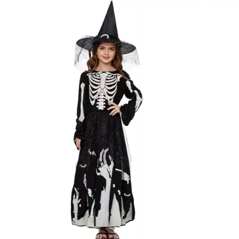 Girls' Witch Dress Costume - Black - product image - product image 4