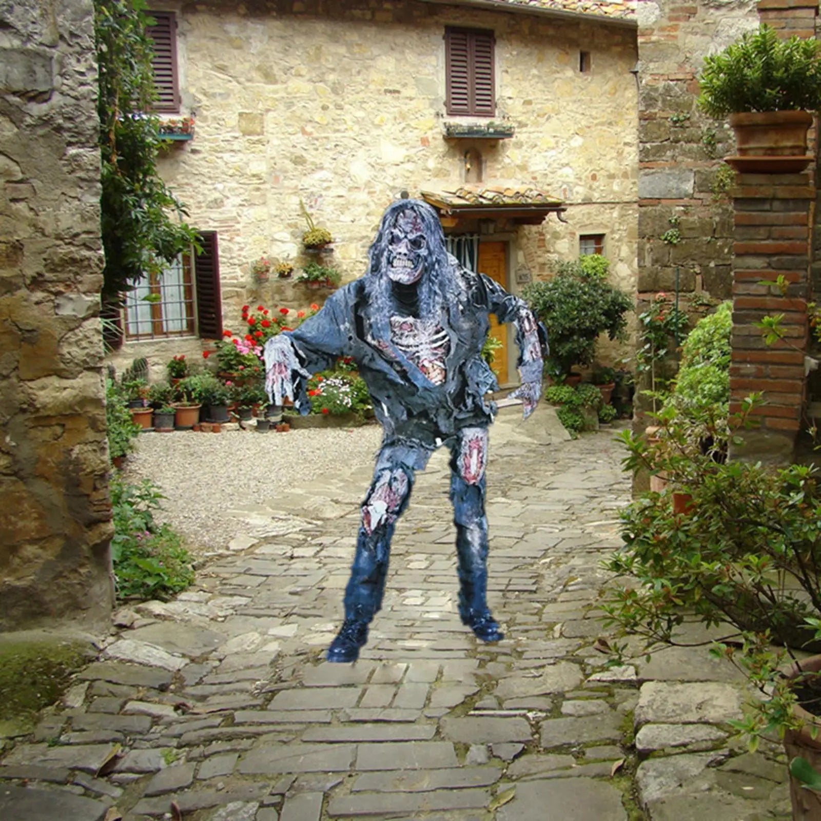 Adult Horror Costume Sets – Ghost, Zombie & Grim Reaper Styles
