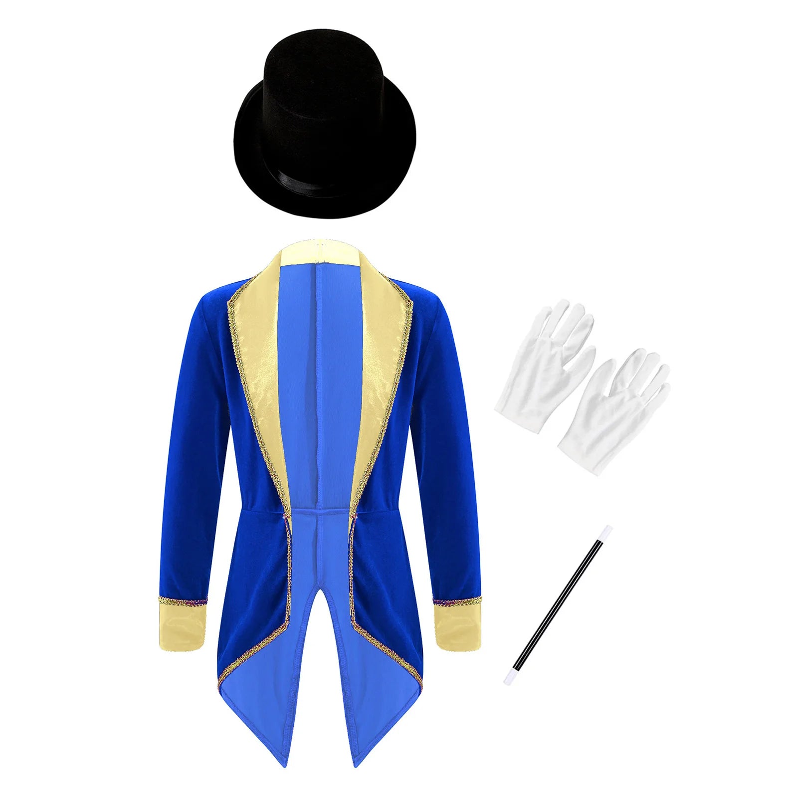 Boys Girls Circus Ringmaster Tailcoat Canivals Lion Tamer Halloween - product image 19