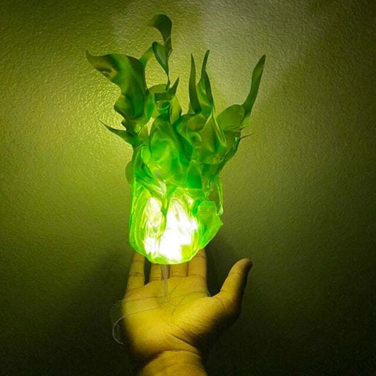 Halloween Decor Props Simulation Floating Fireball Lamp Artificial Fire Flame - Discount Halloween City