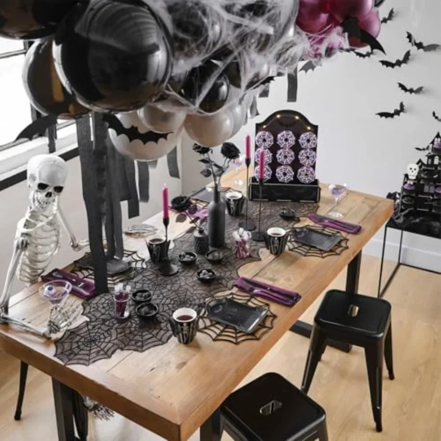 72inch Black Halloween Table Runner - product image 2