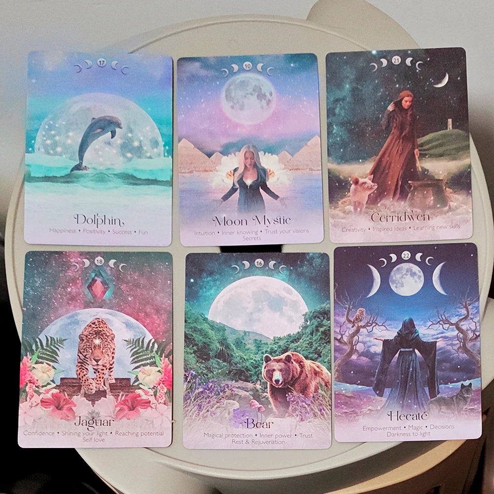 Lunar Magic Moon Oracle Deck – 40 Cards