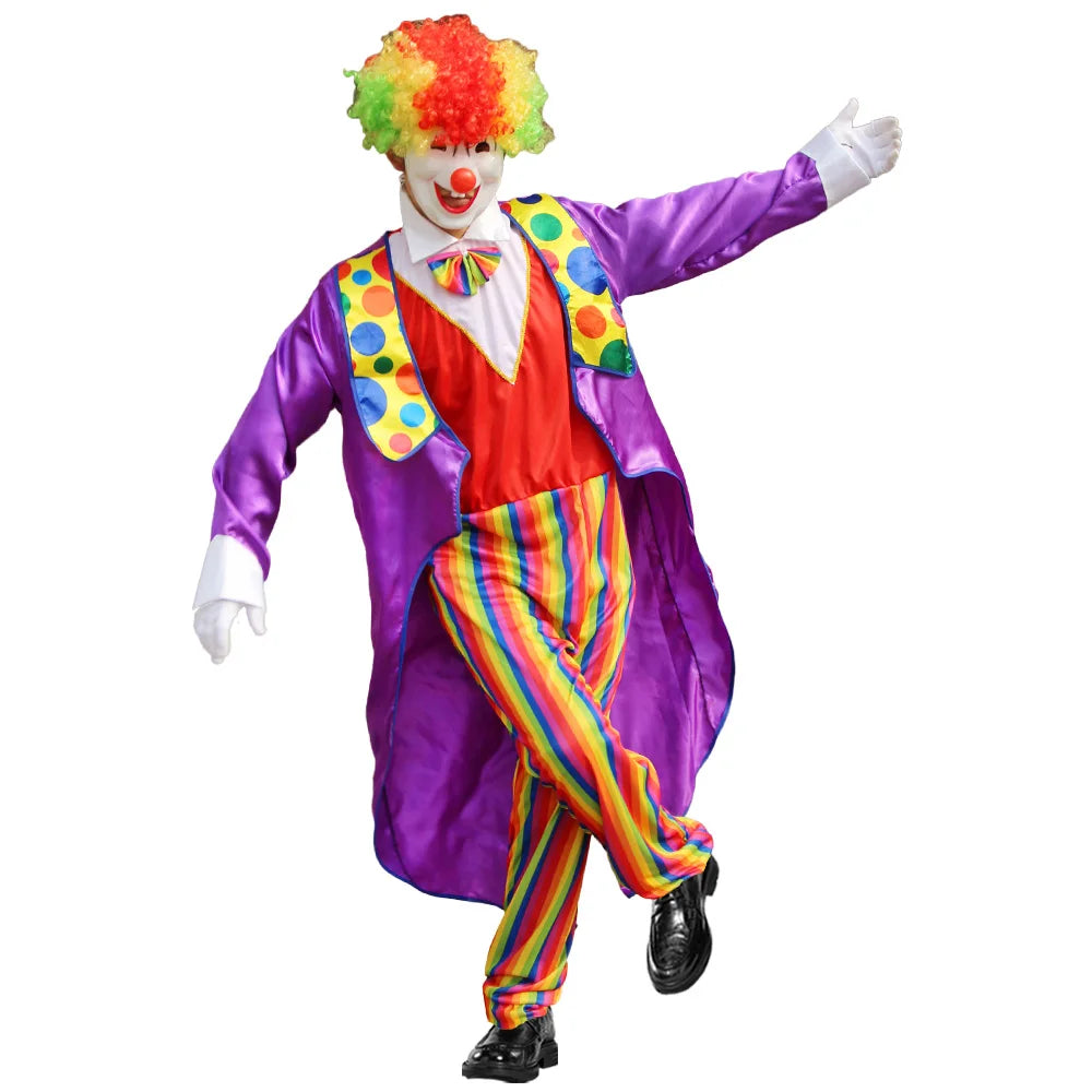 Adult Circus Clown Costume - Halloween Costume - ZC-019 / 4XL - product image 4