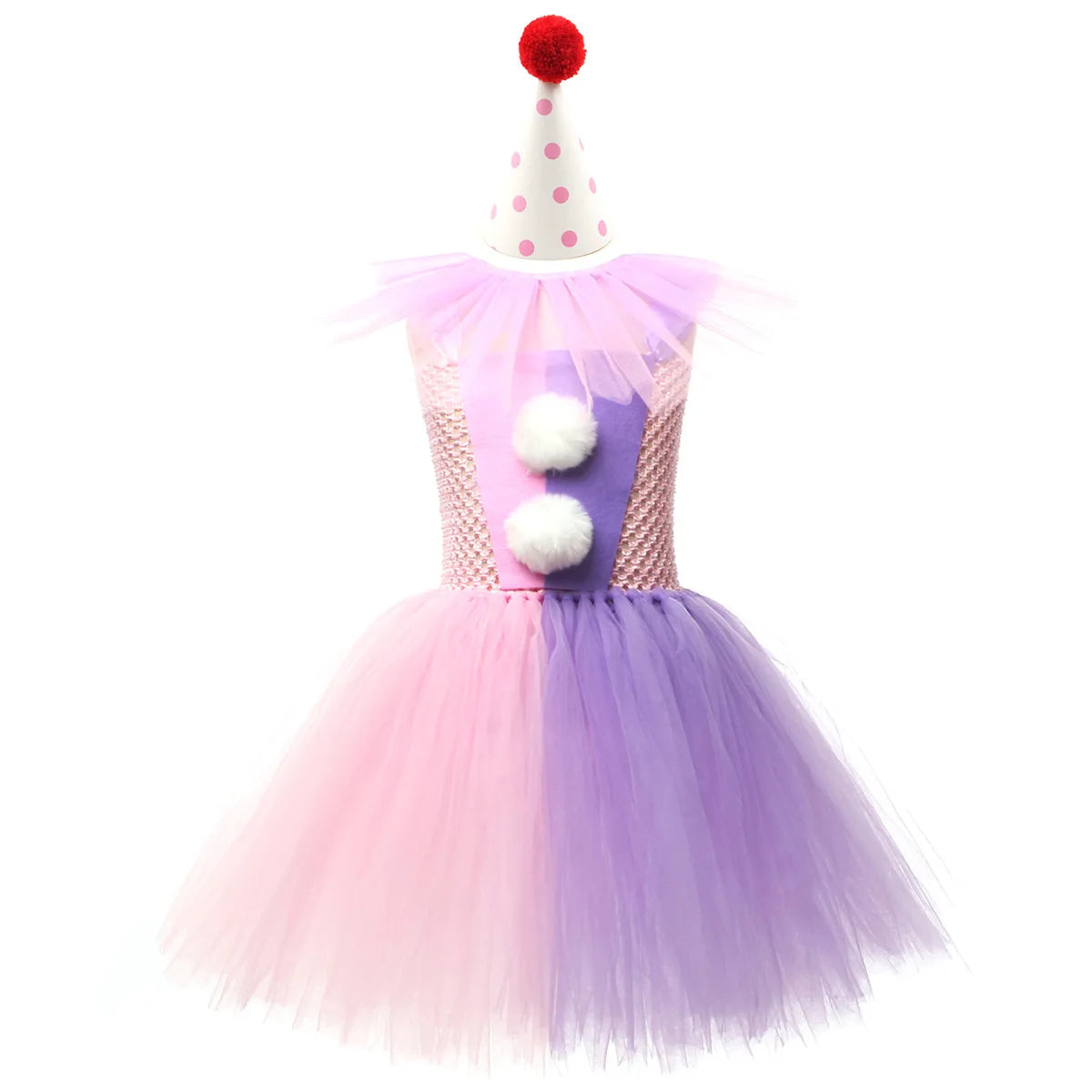 Halloween Costume For Kids Gray Girls Tutu Dress Kids Cosplay Scary Clown Costume Girl Carnival Masquerade - product image 6