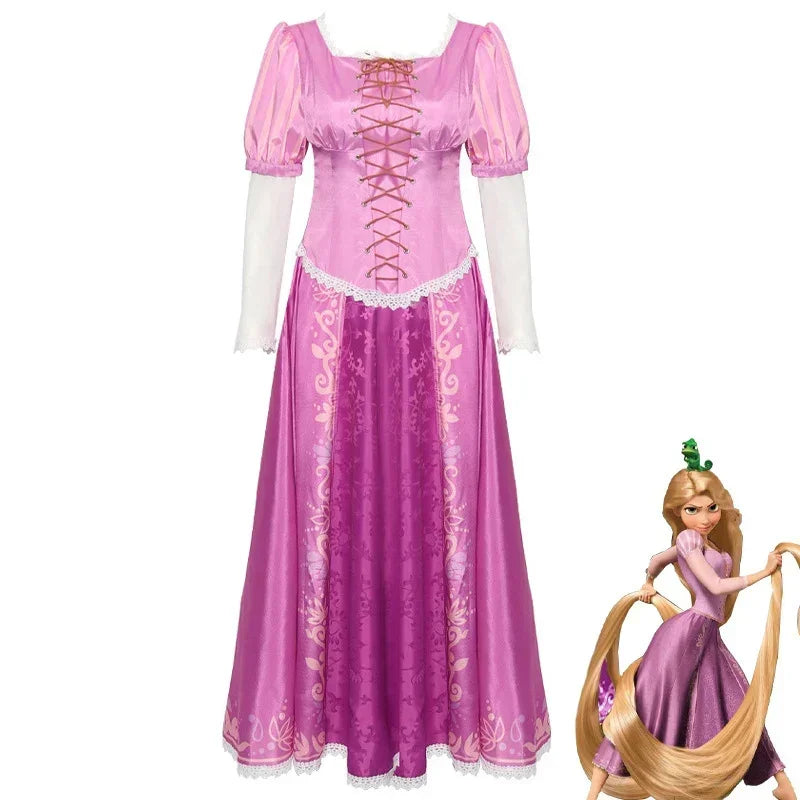 tower princess Costume Adult Women tower princess tower princess Princess Purple Dress costume Halloween Clothes for Adult - product image 7