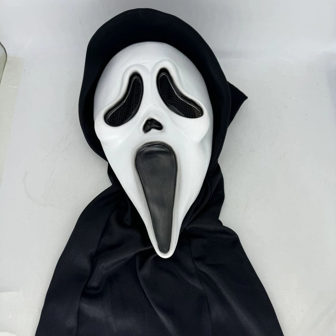 Scream 6 Ghost Death God Mask Halloween Party Masquerade Carnival Costume Prop Scary Cosplay Accessories for - product image 7