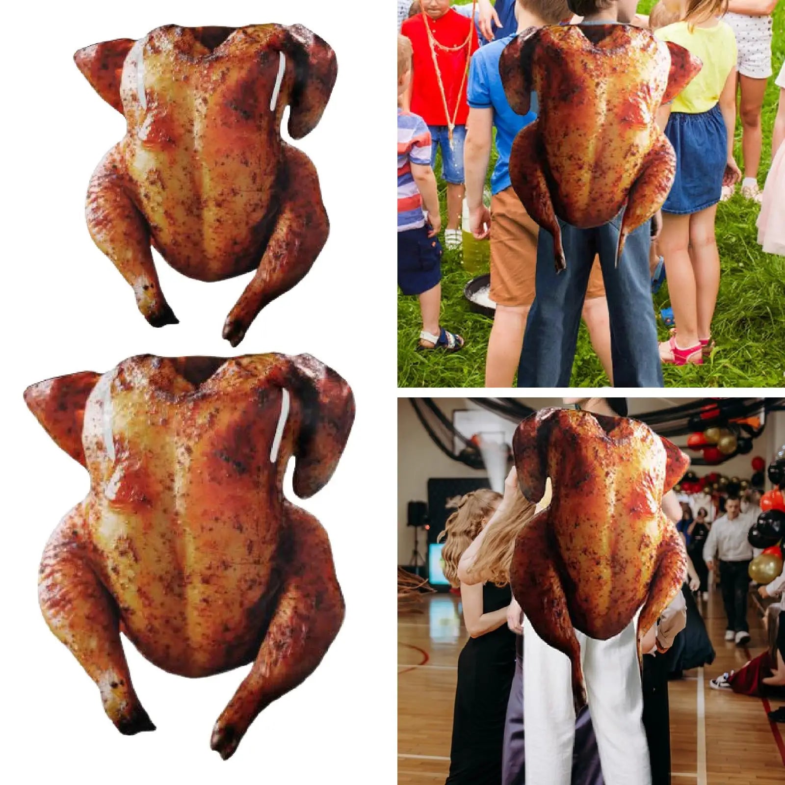 Halloween Roast Turkey Costume Thanksgiving Outfit for Halloween - View 3