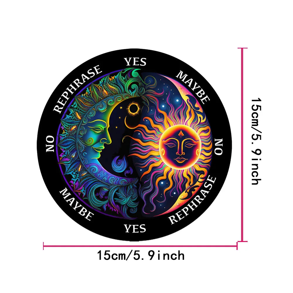 Crystal & Star Astrology Pendulum Divination Mat