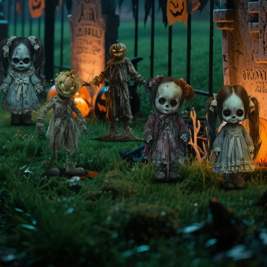 Halloween Thriller Courtyard Floor Ornaments Horticulture Plugin Outdoor Courtyard Atmosphere Scene Layout - product image 1