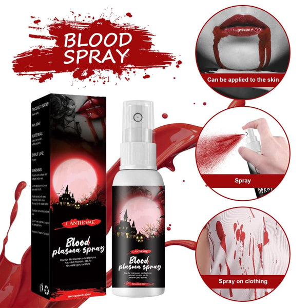 Fake Blood Spray Blood Decor Realistic Washable Eye Create Realistic Blood Fake Blood Halloween Makeup For - product image 1