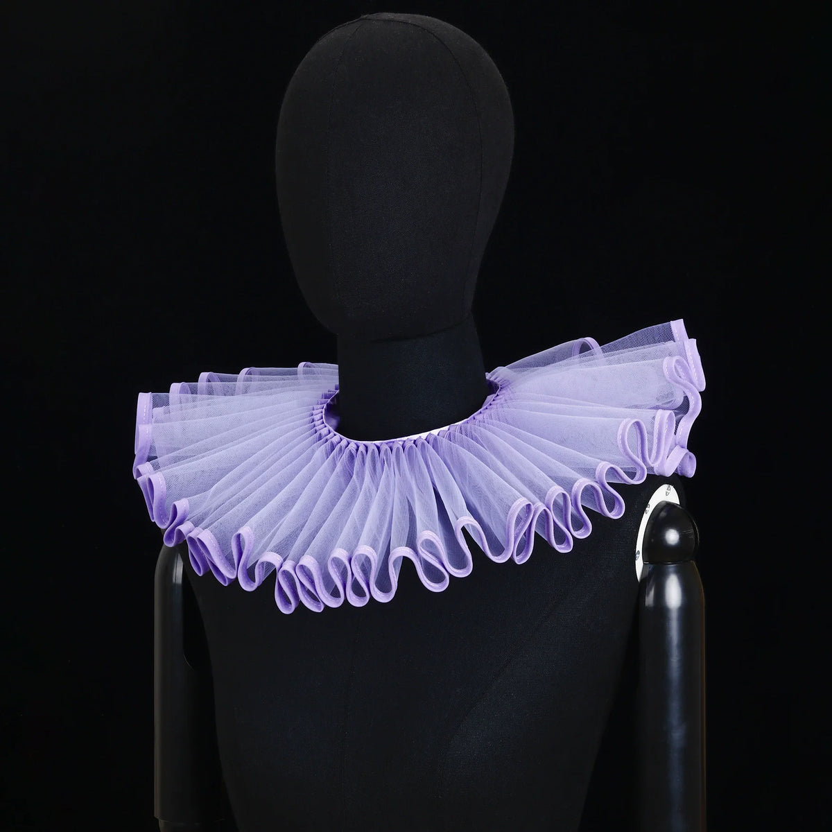 Clown Costume Collar Vintage Victorian Renaissance Neck Ruffle Choker - product image 9