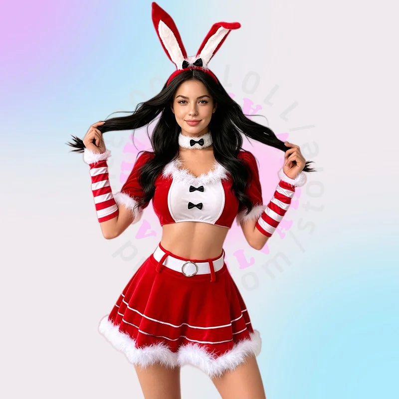 Women's Bunny Maid Costume – Christmas & Halloween Party Outfit