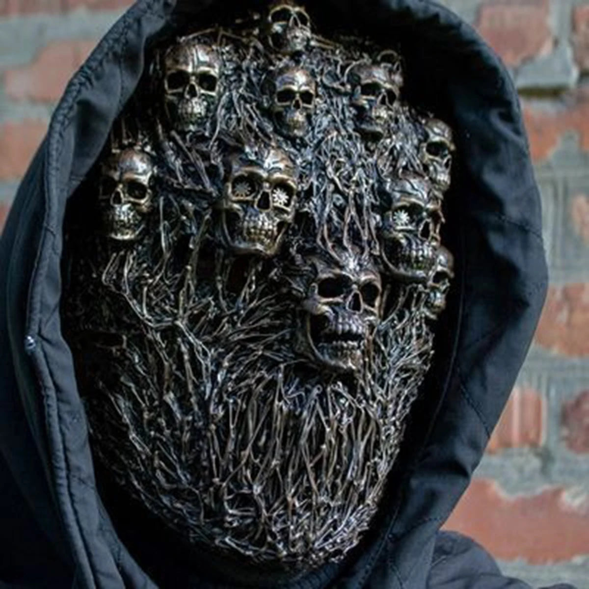 Scary Steam Skeleton Mask and Masquerade Parties Perfect - product image 2