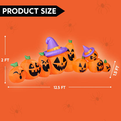 12.5 Ft Witch Halloween Inflatable - product image 5