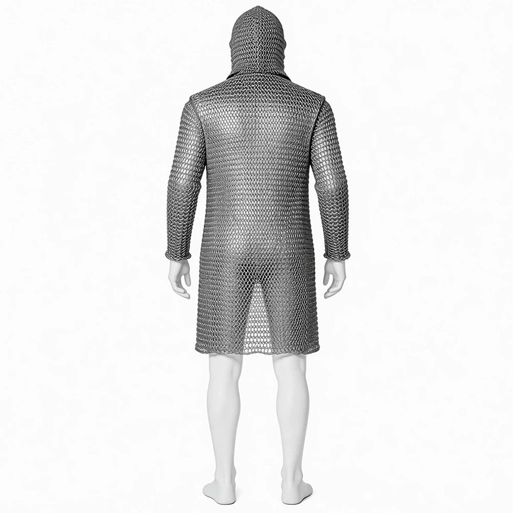 Medieval Costume Adult Men Knight Cosplay Renaissance Male Halloween Disguise Dress Up - Adult / XL