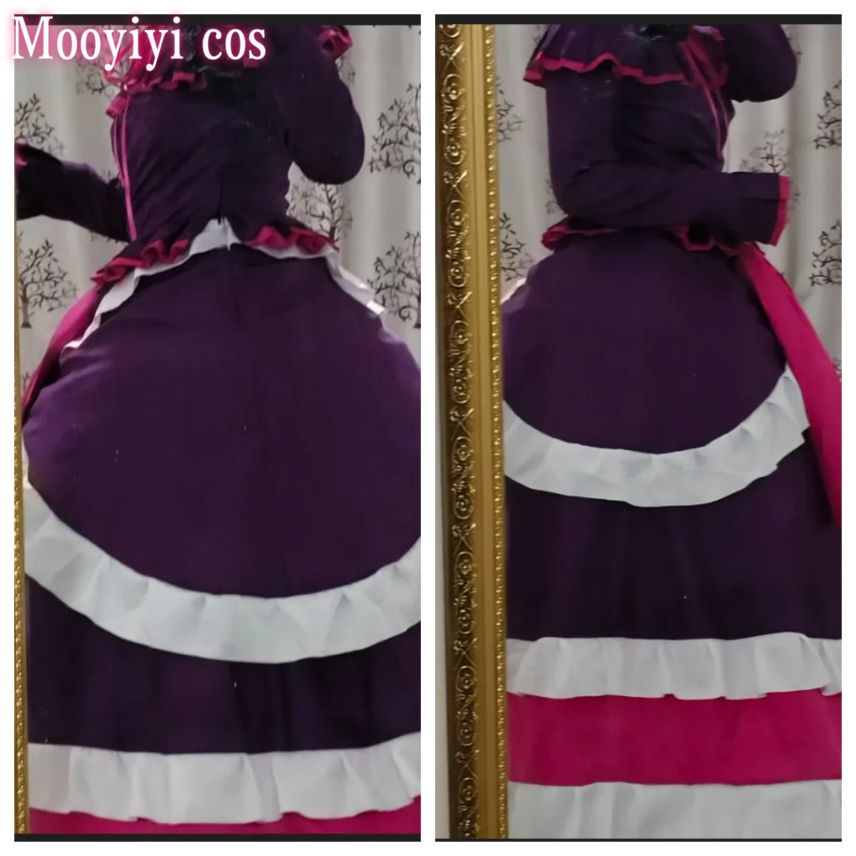 Shalltear Bloodfallen Costume Halloween Comic Customized Mooyiyi Cos - Costume / XL