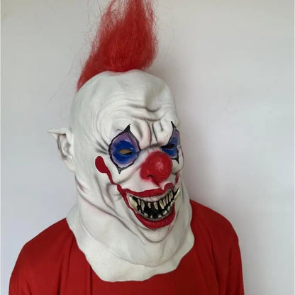 Halloween Various Clown Mask Costume Mask Latex Masks Helmet NPC Prank Scare Headgear Bar - View 22