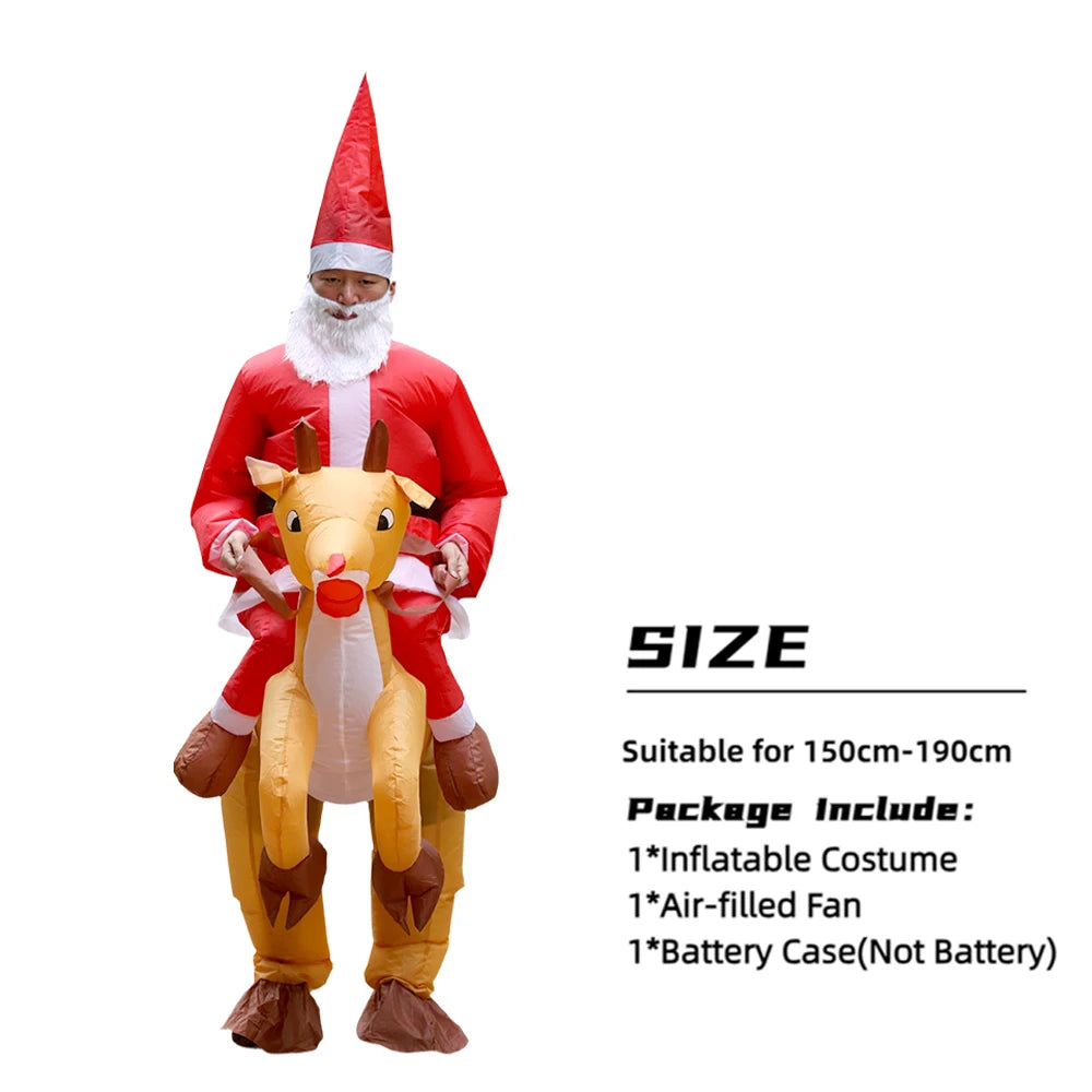Snowman Inflatable Costume - Size One Size - product image 6