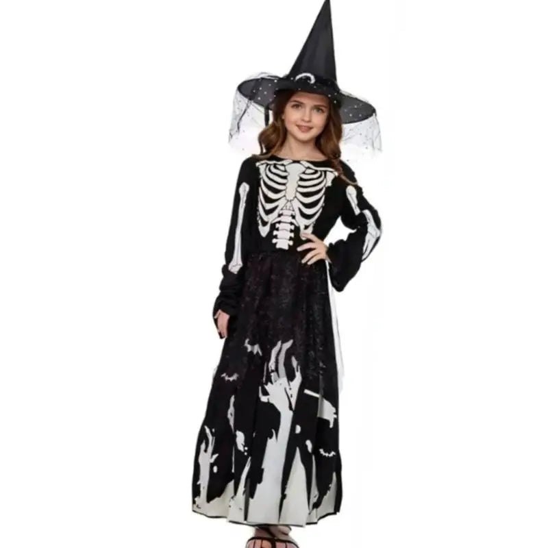 Girls' Witch Dress Costume - Black - product image - product image 3