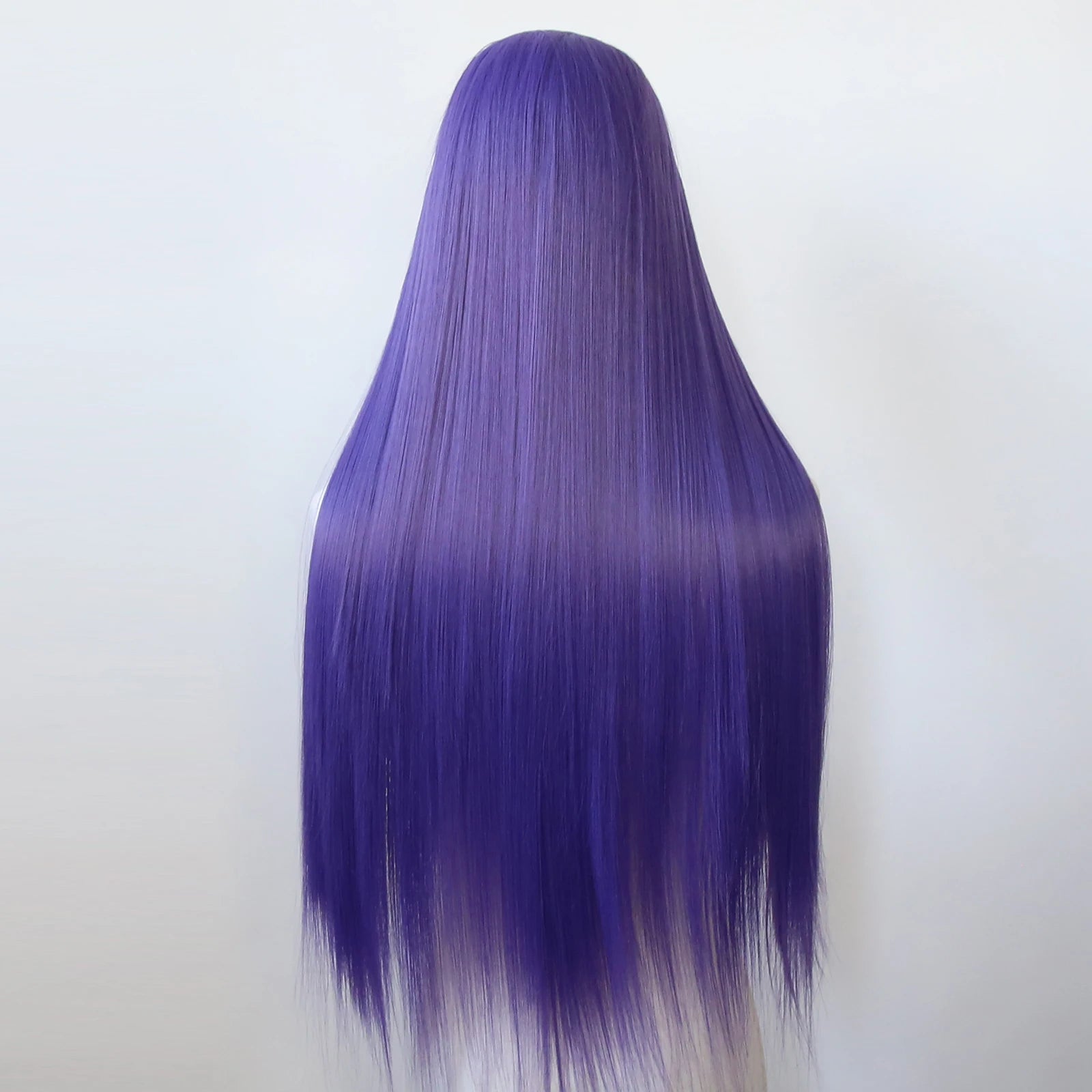 Dark Purple Cosplay Wig Synthetic Lace Front Wigs Long Straight Purple Lace Front Pre Plucked Heat Resistant - product image 3
