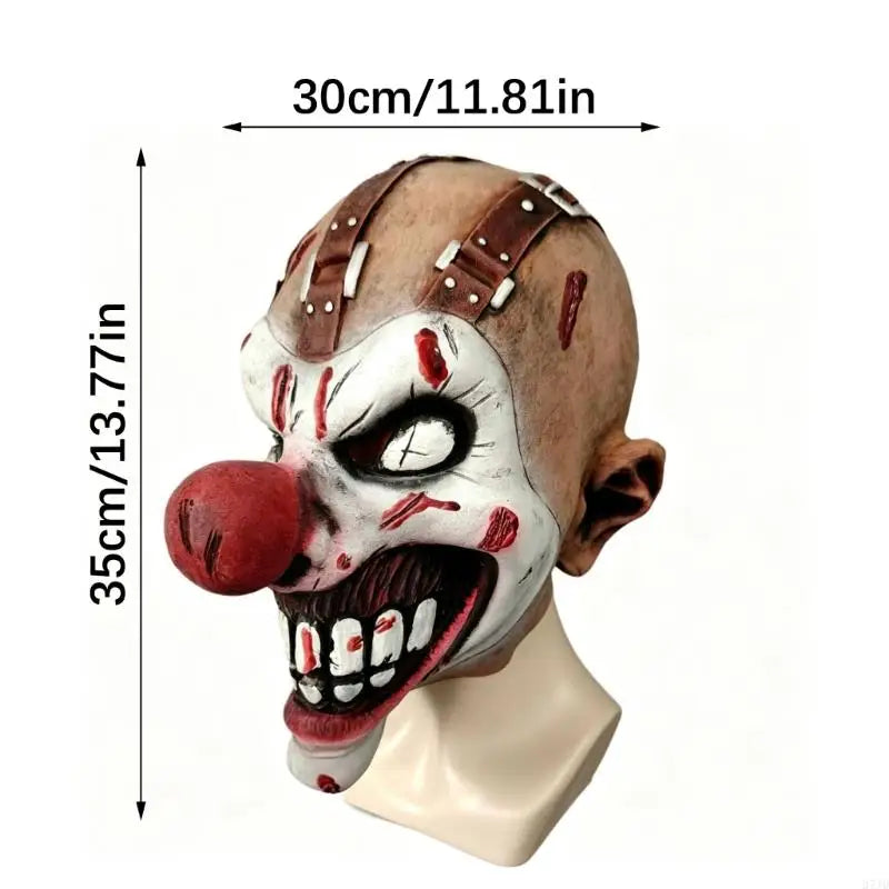 Comfortable Halloween Clown Latex Mask Red Color Nose Scary Clown Mask - product image 6