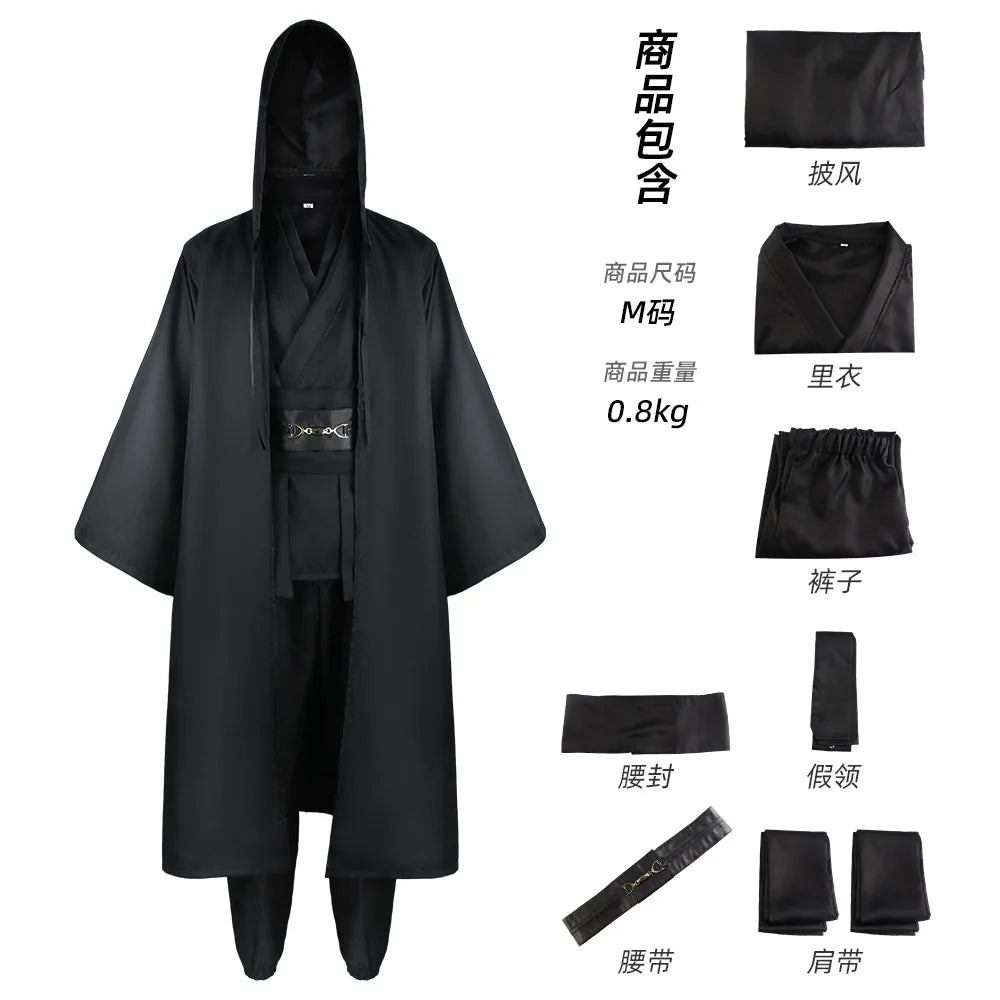 Costume Hooded Cloak Robe Halloween - product image 6