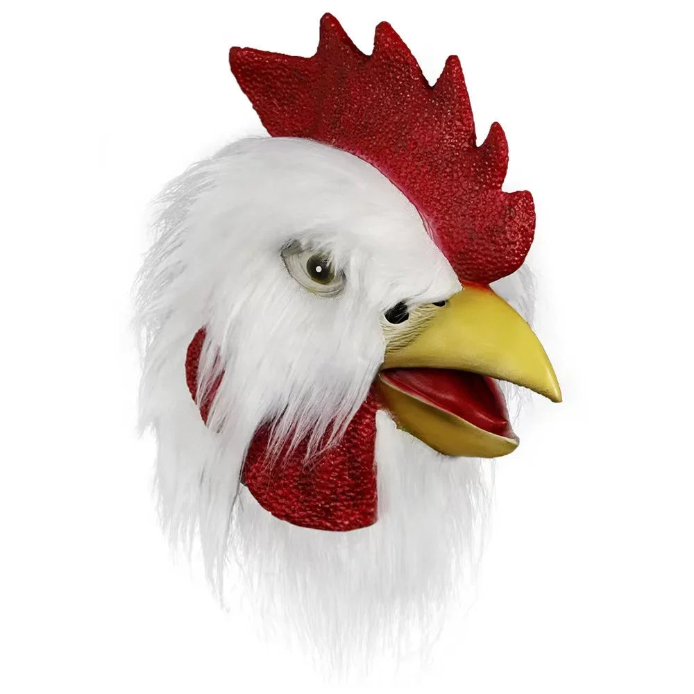 Halloween Costume Yellow Duck Head Party Animal Mask Cosplay Prop Latex Masks Green Fish Mask Funny Duck Bill