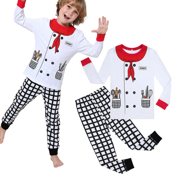 Boys Chef Halloween Costume Set