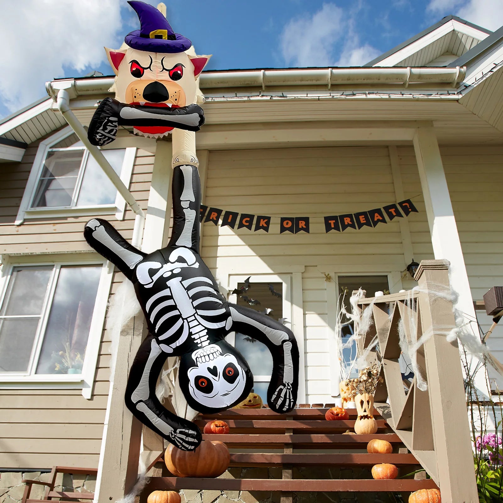 8 Ft Skeleton Halloween Inflatable - product image 6