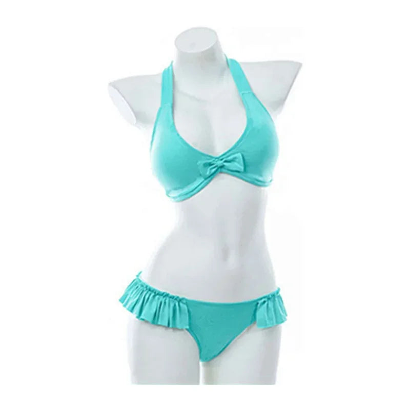 Halloween Costume Anime Swimsuit Bikini Game Two-Dimensional Performance Costume Women's - 1 / XXXL