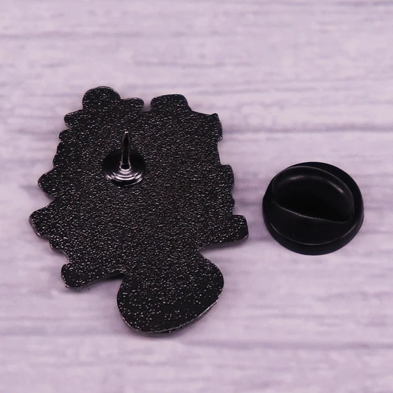 Halloween Horror Funny Midnight Movie Japanse Film Hausu 1977 Enamel Pin Weird Cat House Badge Brooches - product image 2