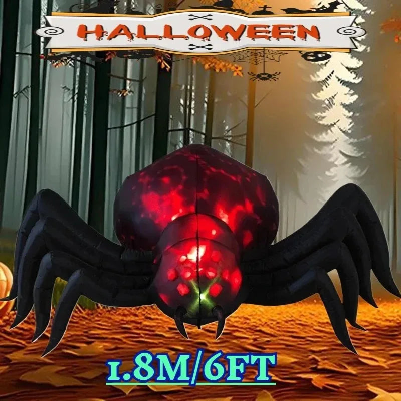 6FT Outdoor Holiday Decorations Inflatable Model Halloween Shadowstalker Garden Party Built-in LED Lights Up - product image 3