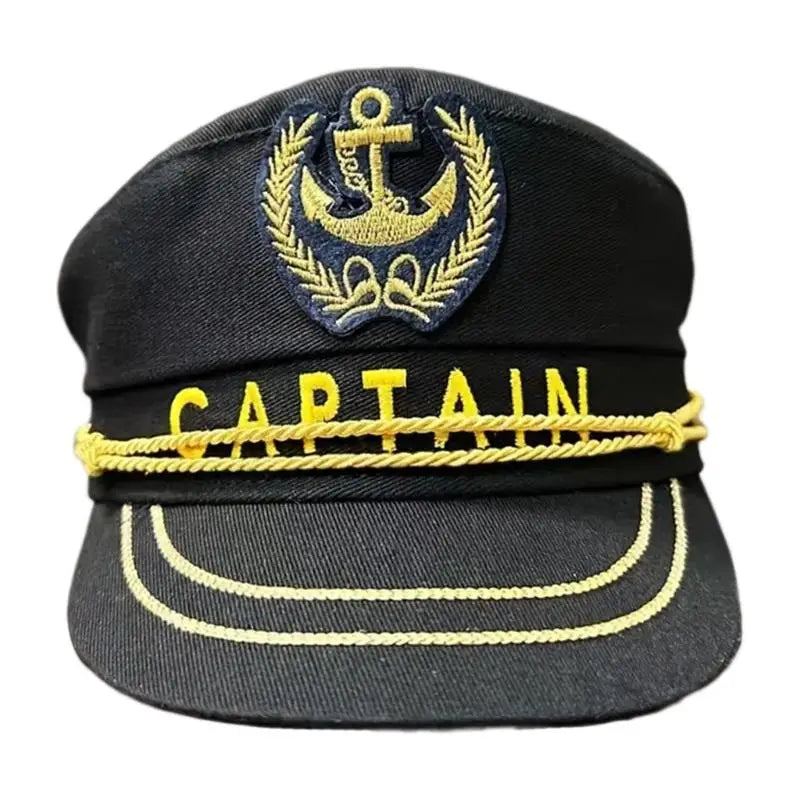 31BB Sailors Cotton Classical Embroidered Design Fits Most Photo Props Hat - alternate view 7