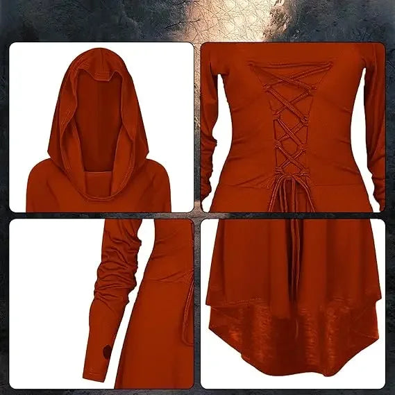 Medieval Halloween Costume for Women - Hooded - product image 4