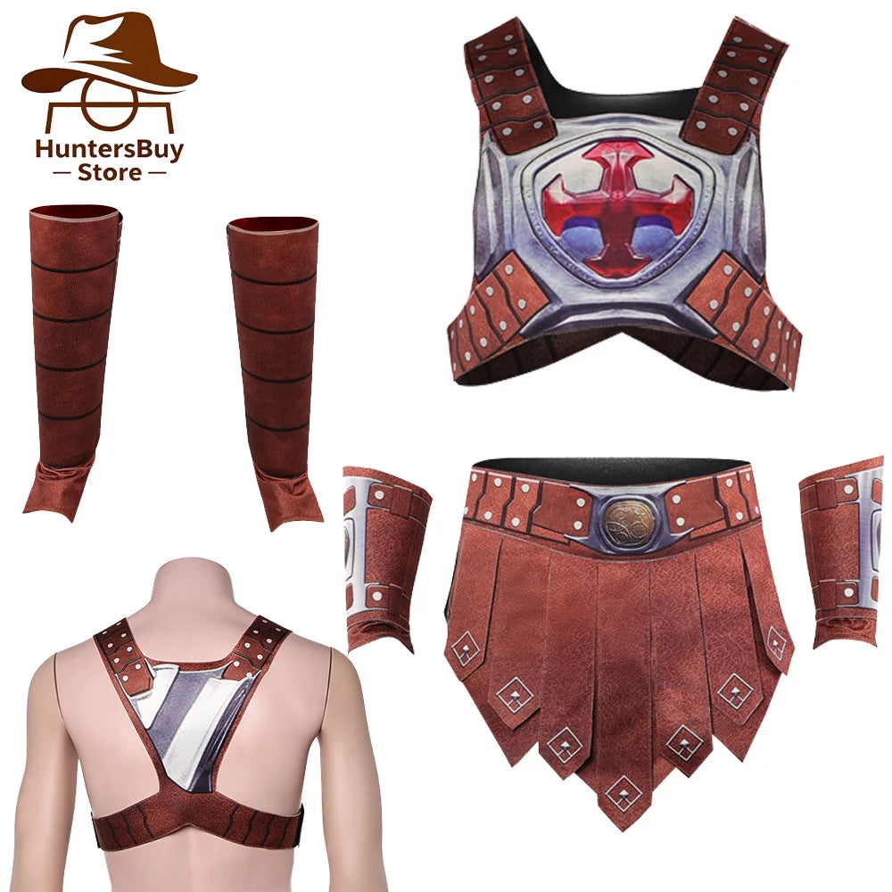 Disguise He Cosplay Man Costume Top Vest Skirts Wristband 2026 Movie Universe Roleplay Disfraz Carnival Suit Halloween Outfits