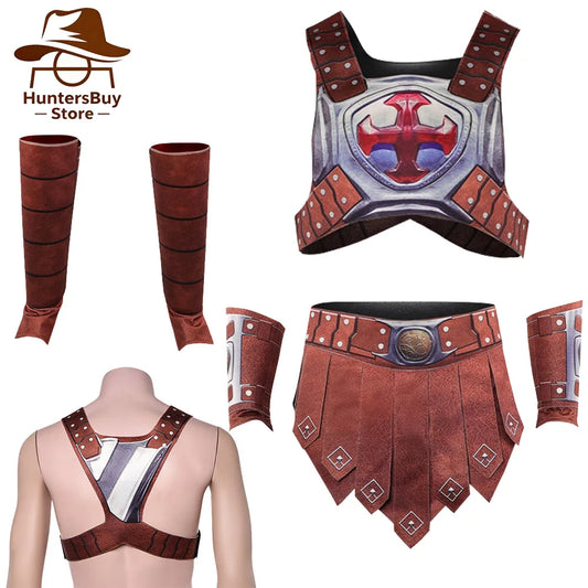 Disguise He Cosplay Man Costume Top Vest Skirts Wristband 2026 Movie Universe Roleplay Disfraz Carnival Suit Halloween Outfits