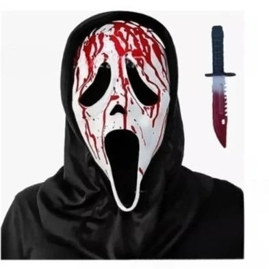 Scream 6 Ghost Death God Mask Halloween Party Masquerade Carnival Costume Prop Scary Cosplay Accessories for - product image 5