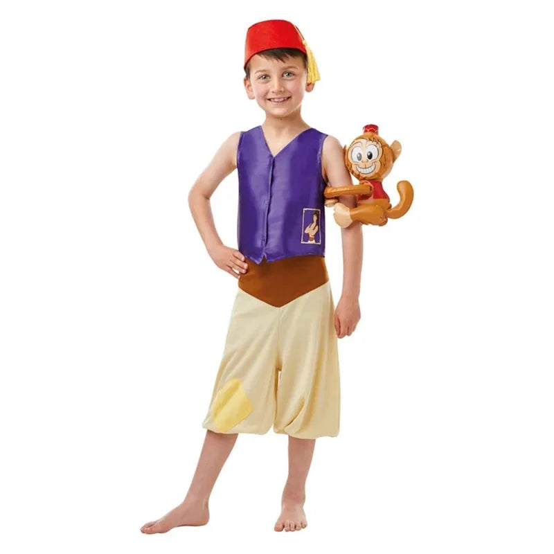 Aladdin-Inspired Prince Costume for Boys | Fairy-Tale Dress-Up