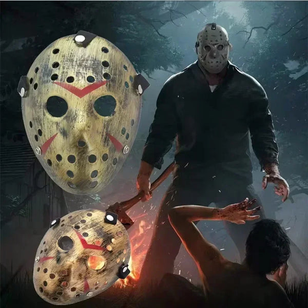 Halloween Horror Jason Mask Hockey Cosplay Killer Hallowmas Scary Party Decor Mask Christmas Masquerade - product image 1