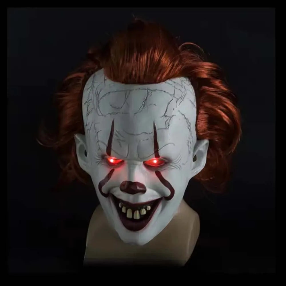 Halloween Mask Luminescent Horror Clown Mask Horror Clown Horror Clown Clown - product image 3