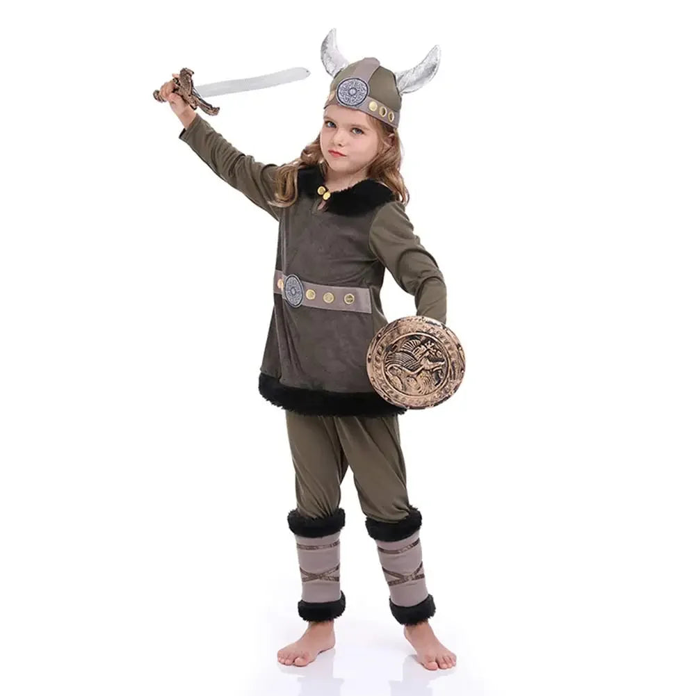 Medieval Pirate or Viking Costume – Adult & Kids Fantasy Outfit