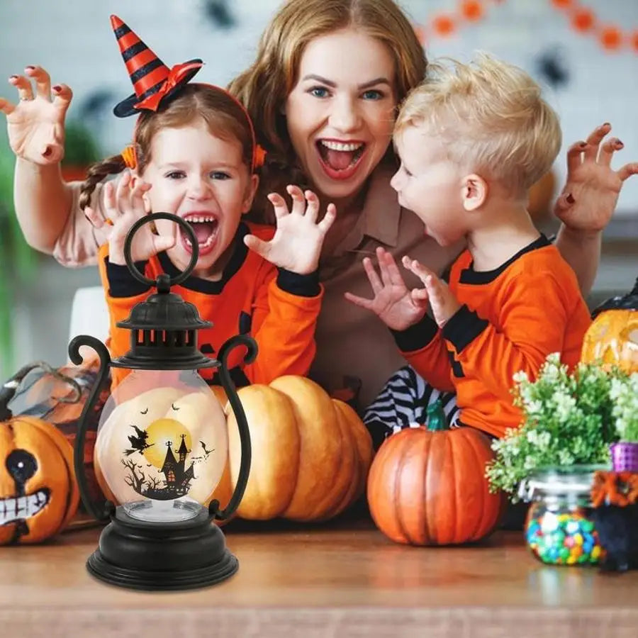 Halloween Decorations Retro KeroseneLamp Halloween Hanging Ornaments Small - product image 3