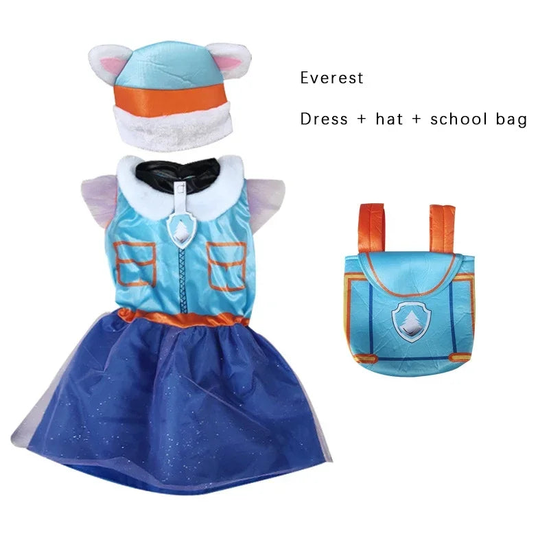 Rescue Pup Patrol-Inspired Kids Costume Children Tops Pants Patrol Uniform Costume