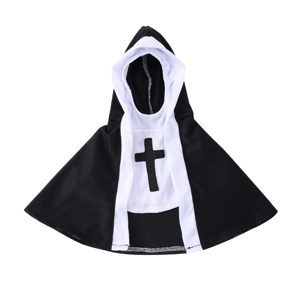 Nun Cute Cat Pet Cats Breathable Puppy Pet Halloween Costume - View 7