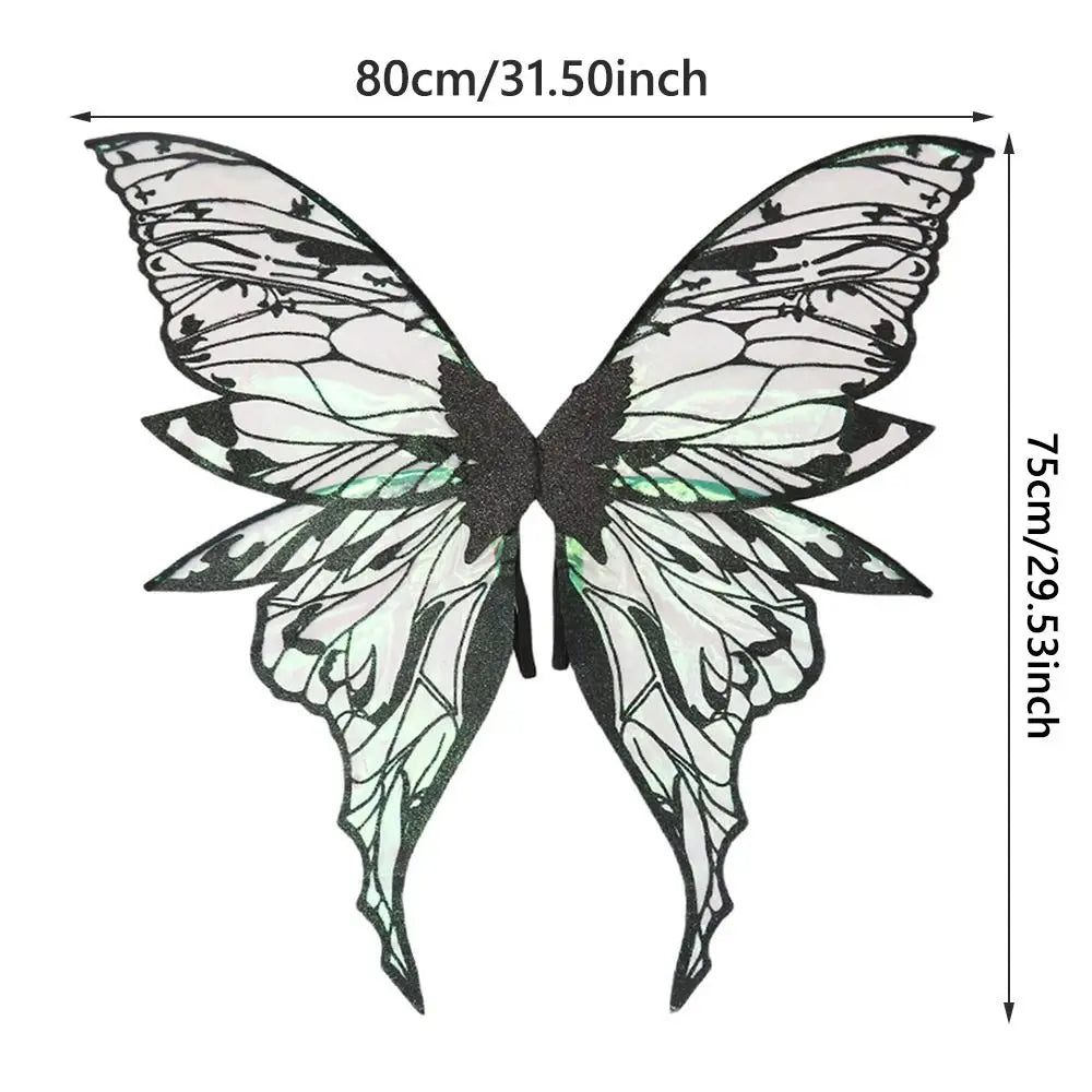 Sparkling Fairy & Angel Costume Wings for Kids and Adults