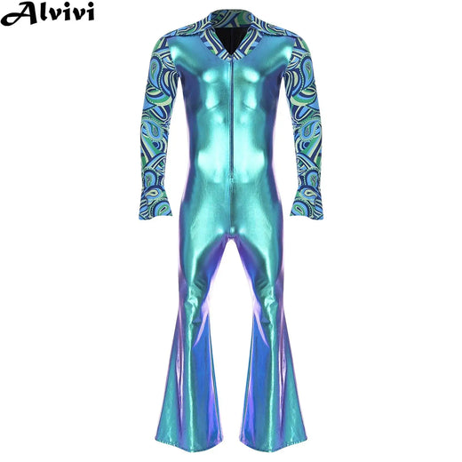 Hippie Retro Disco Jazz Halloween Costume for Men